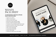 Services and Pricing Guide Template, a Brochure Template by DigiPax (Thumbnail 2 of 11)