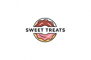 weet Treats Donut, a Branding & Logo Template by Logocreative (Thumbnail 1 of 2)
