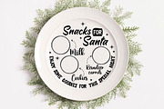 Christmas Santa Tray Svg Bundle, an Object Graphic by EllaMaiyaali (Thumbnail 6 of 6)