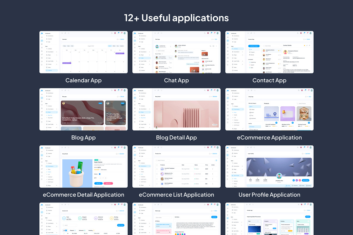 MaterialM Tailwind CSS & Nextjs, a Templates & Theme by WrapPixel (Photo 6 of 12)