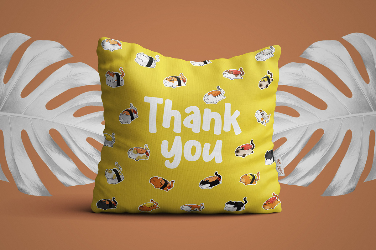 Sushi Cat, a Font by Orenari (Photo 10 of 10)