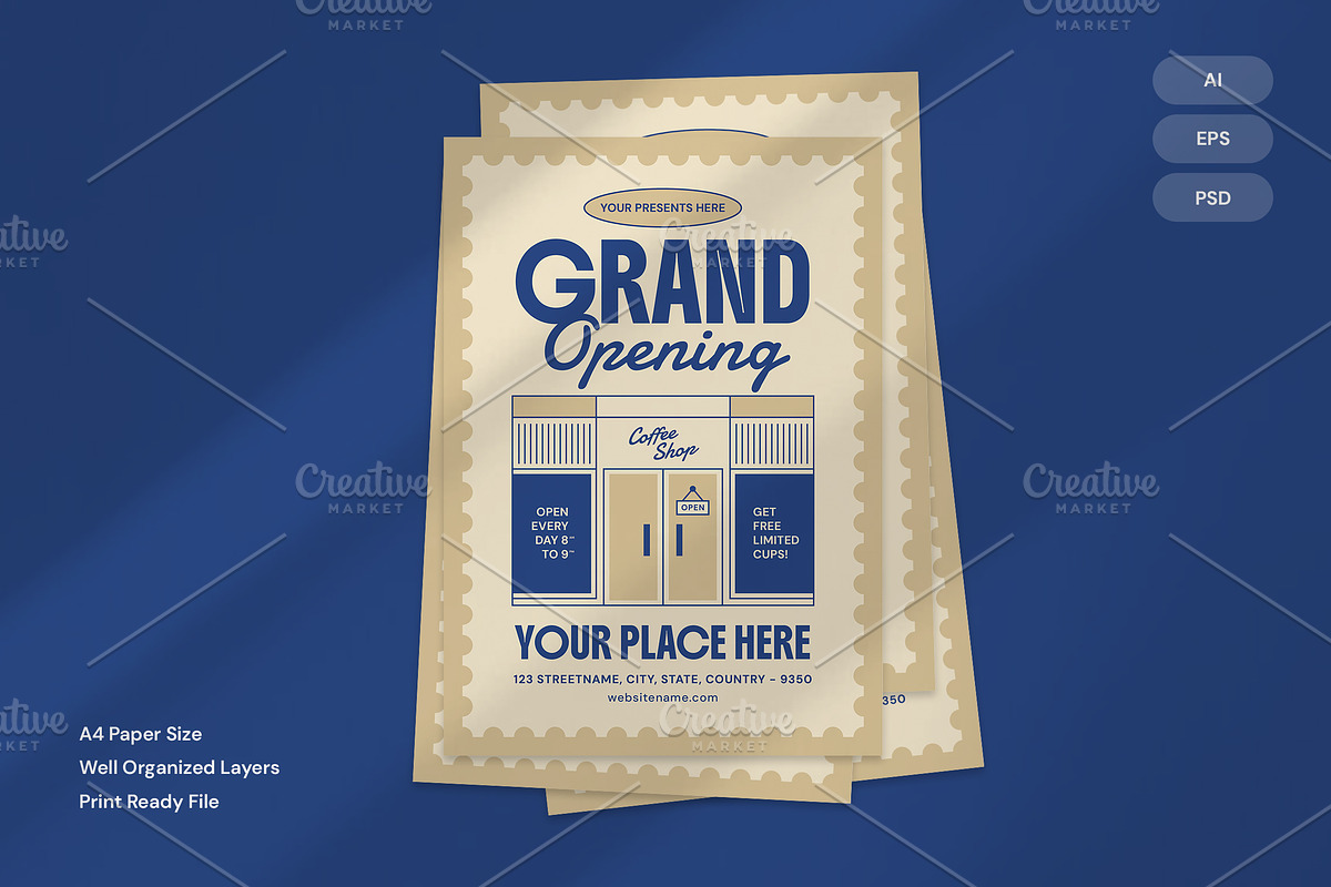 Grand Opening - Flyer preview 3