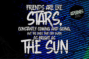Adelines - Rough Brush Font, a Script Font by Gassstype (Thumbnail 6 of 10)