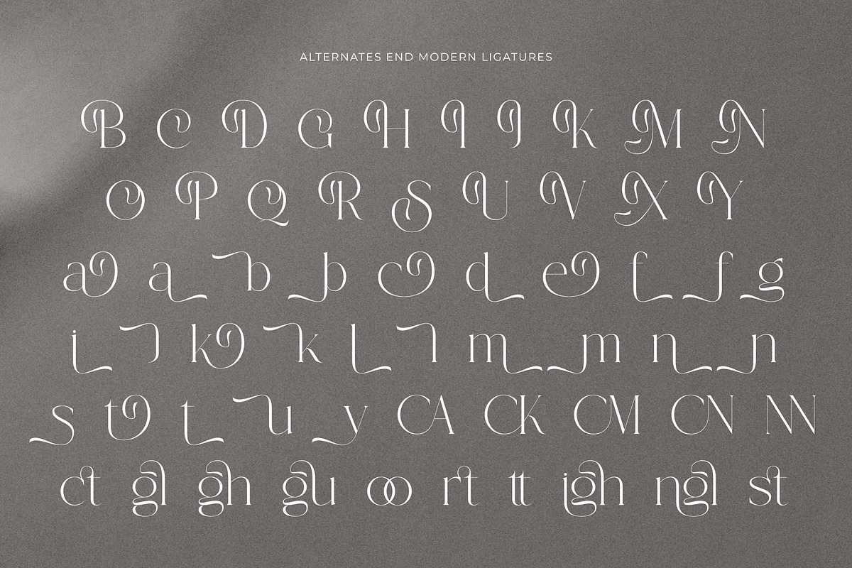 Solguse - A Luxury Serif Typeface, a Serif Font by GridlineType (Photo 9 of 10)