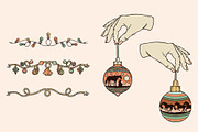 Festive West • Cowboy Christmas, an Illustration by Pony Gold Studio (Thumbnail 6 of 7)