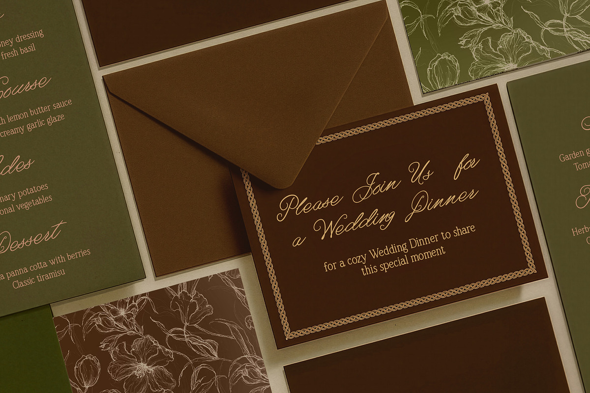 Velouria Script, a Script Font by Setara Langit CreativeStd (Photo 10 of 12)