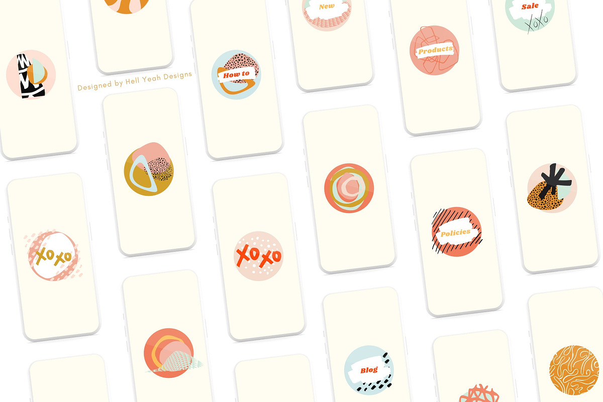 Bold & Bright Branding Starter Kit, a Branding & Logo Template by Hell Yeah Designs (Photo 15 of 18)