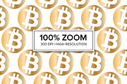 Bitcoin Seamless Pattern Bundle, a Pattern Graphic by PATTERNBASE (Thumbnail 4 of 7)