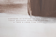 BROWN AND WHITE EXPRESSIVE ART, a Texture Illustration by identity.ART (Thumbnail 4 of 7)