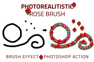 Rose Brush Photo Effect