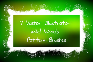 Wild Weeds Illustrator Brushes