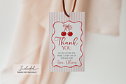 Cherry on Top 1st Birthday Invite, a Templates & Theme by VeliusCreativeStudio (Thumbnail 3 of 6)