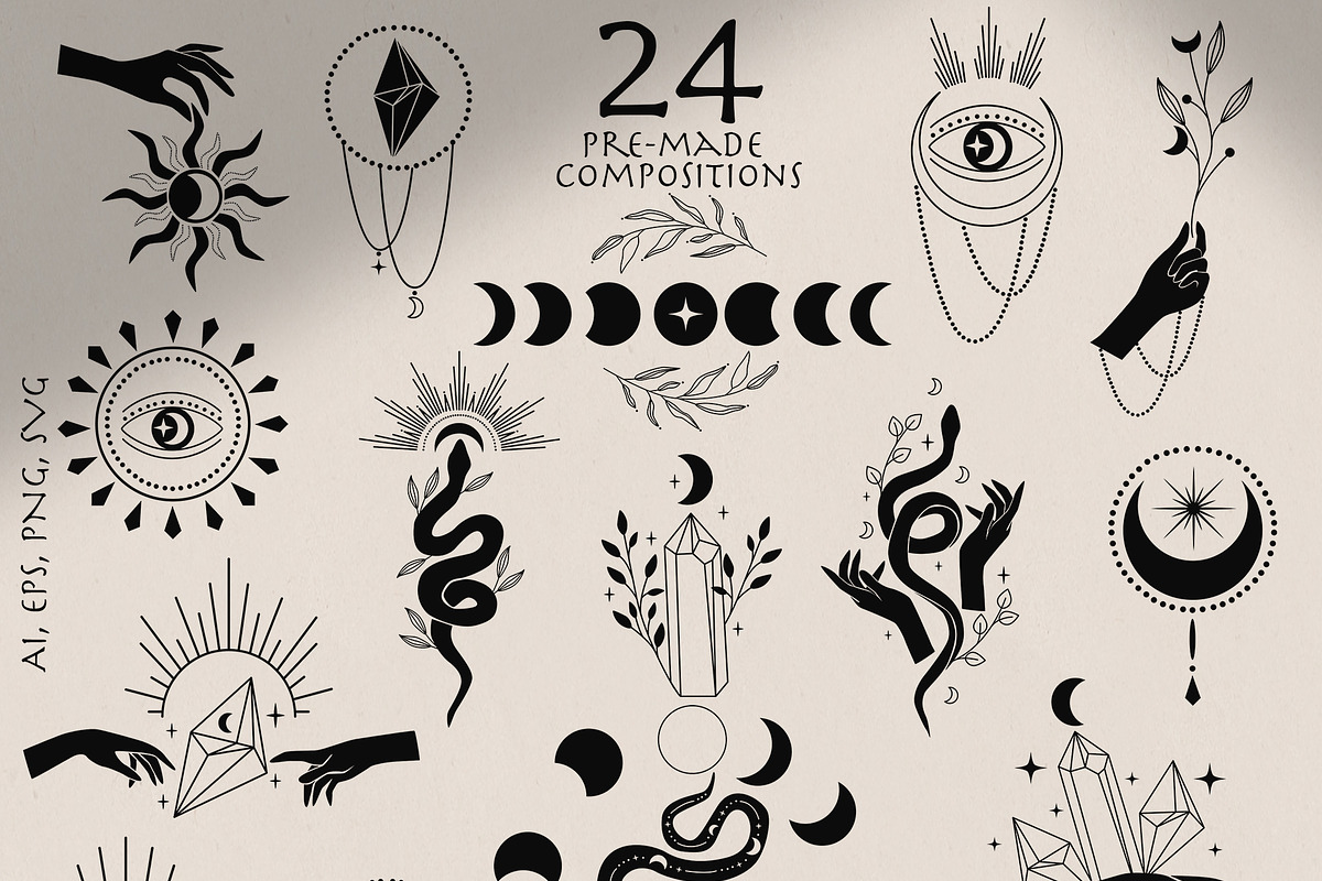 DEITY. Mystical collection., a Person Illustration by EasyArt (Photo 5 of 10)