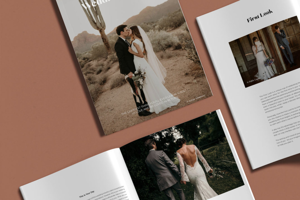 Wedding Guide Template - Minimalist, a Magazine Template by Dirtyboots (Photo 2 of 7)