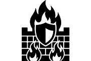 firewall security icons, a Technology Illustration by abu67222 (Thumbnail 10 of 13)