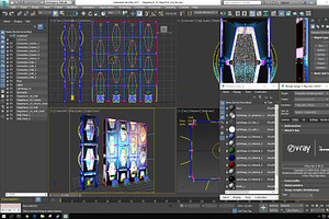 Stage Decor 32 Modular Wall Column