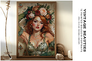 Vintage Beauties, a Person Illustration by Digital Art Creations (Thumbnail 6 of 6)