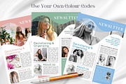 Canva Newsletter Template Fashion, an Email Template by PixelCraft (Thumbnail 5 of 5)