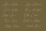 Homylane Dreamyntine Chic Calligraph, a Script Font by Storytype Studio (Thumbnail 9 of 15)