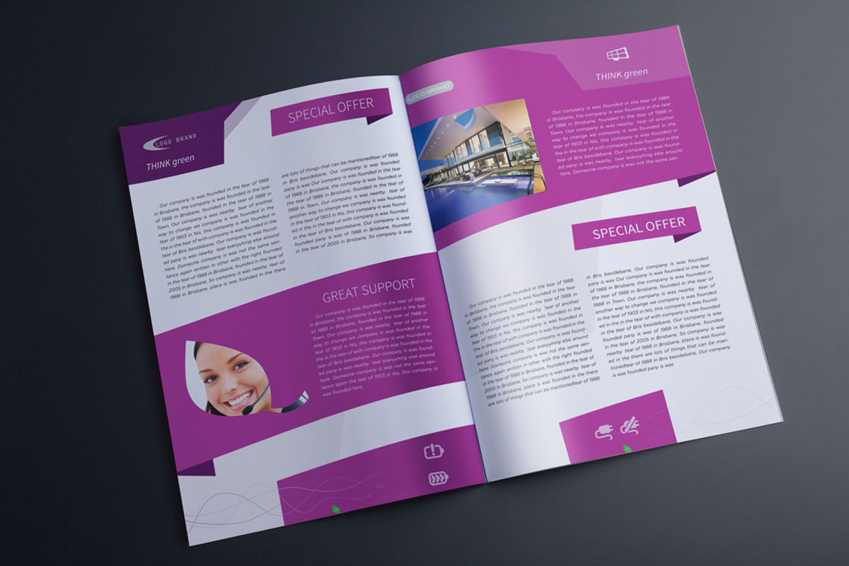 Indesign Multipurpose Green Catalog, a Brochure Template by RudanStudio (Photo 9 of 13)