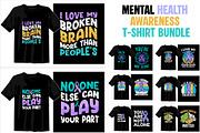Mental Health Awareness T-Shirt set, an Illustration by Amazin_art (Thumbnail 1 of 9)