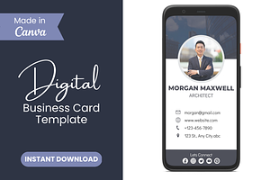 Digital Business Card Canva