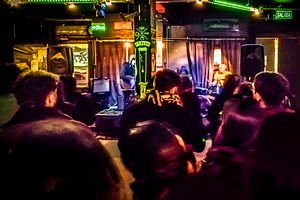 Live music performance in dark venue, a Sports & Recreation Photo by DanFLCreativo