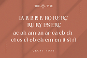 Clust - Modern Serif Elegant, a Serif Font by The_Type (Thumbnail 10 of 11)