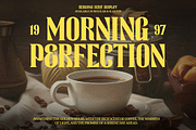 Berguna - A Serif Display Typeface, a Serif Font by Mbonster Design Studio (Thumbnail 2 of 10)