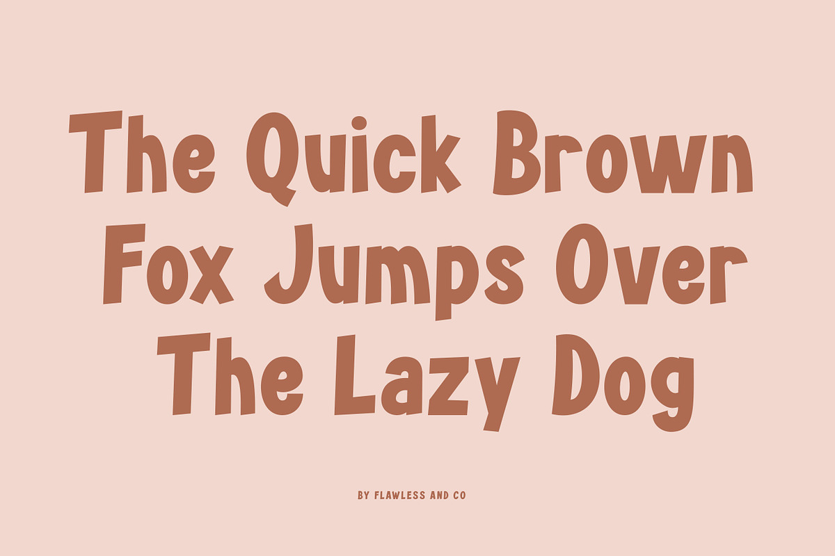 Brela - Thumbnail YouTube Font, a Sans Serif Font by Flawless And Co (Photo 9 of 11)