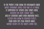 SPOOKY TOWN Haunted Handwriting Font, a Handwritten Font by Blush Font Co. (Thumbnail 2 of 3)