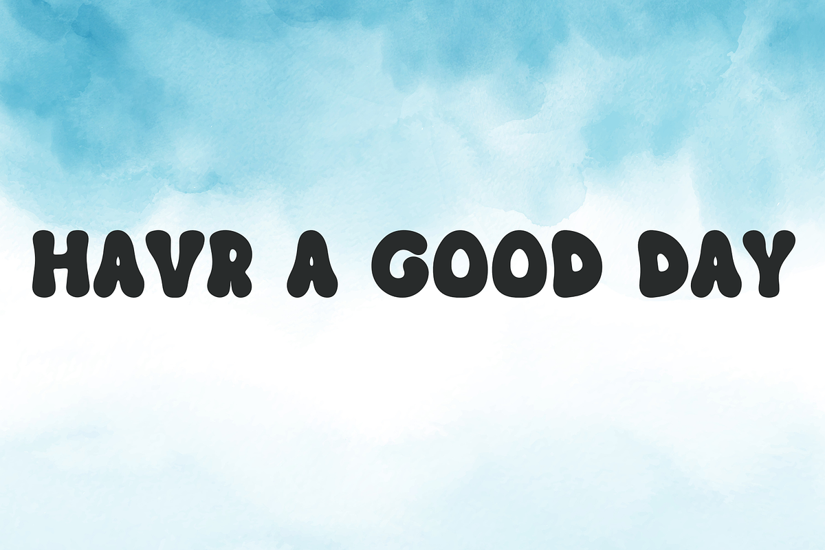 Groovy Font, a Sans Serif Font by Cutie_Kate_Studio (Photo 5 of 6)
