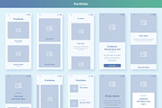 Collector iOS Wireframe UI Kit, a Wireframe Template by Creatoly (Thumbnail 14 of 18)