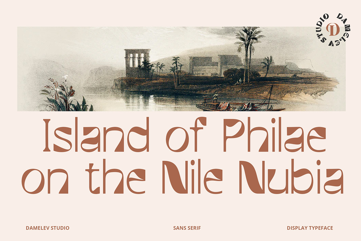 Cheops, a Sans Serif Font by Damelev (Photo 9 of 11)