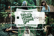 Forest Green - Lightroom Presets, an Action Add-On by Maple Visuals (Thumbnail 1 of 10)