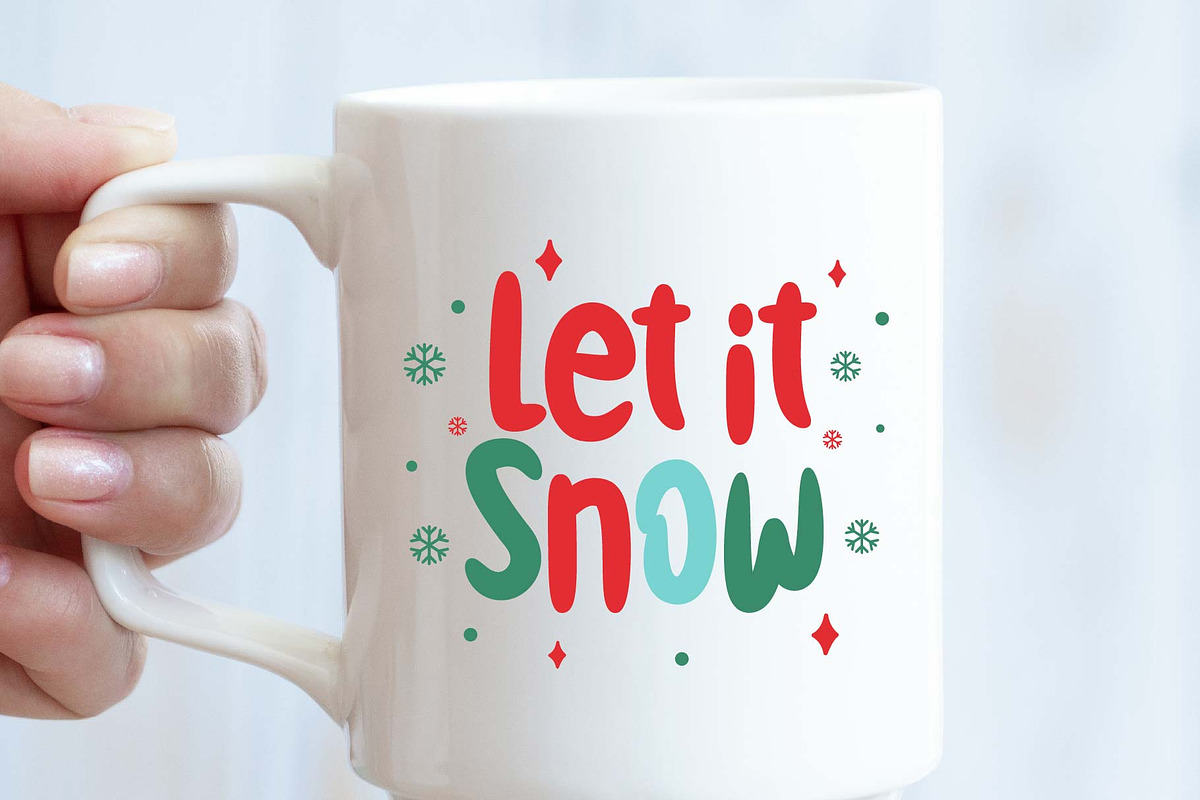 Christmas Holiday Font, a Handwritten Font by KengGraphic (Photo 8 of 11)