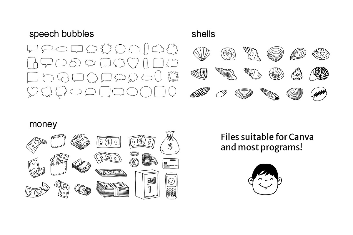 Hand-drawn Doodles Bundle of Bundles, an Object Graphic by Kristina Chistiakova (Photo 5 of 5)