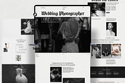 Showit Wedding Photographer Website, an App Template by Digital&Chic (Thumbnail 1 of 7)