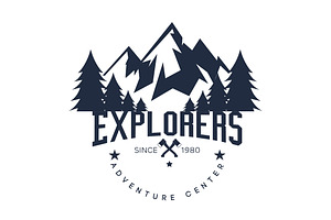 Adventure logo template