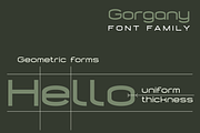 Gorgany font family, a Sans Serif Font by vlad.berla (Thumbnail 4 of 8)