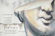 Authentic Hand-Painted Academia Set, an Education Illustration by ArtCreationsDesign (Thumbnail 3 of 16)