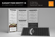 Elegant Food Identity 1b, a Brochure Template by Luuqas Design (Thumbnail 2 of 5)