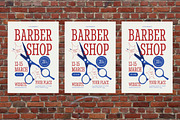 Barbershop Flyer Set, a Flyer Template by Aiyari Graphic (Thumbnail 3 of 3)