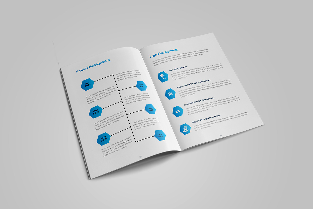 Business Project Proposal Design, a Brochure Template by Layout Design (Photo 8 of 8)