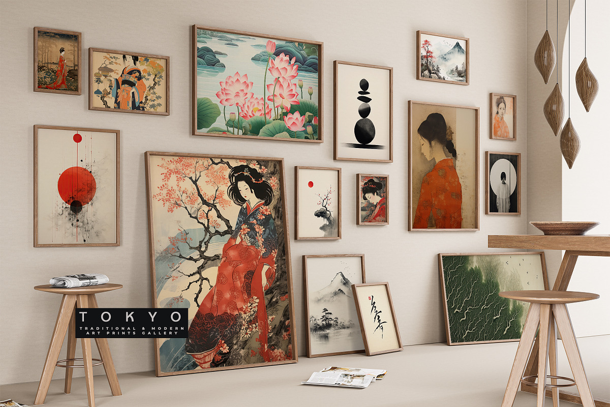 TOKYO 東京 PRINTS GALLERY, a Background Graphic by Lana Elanor (Photo 8 of 8)