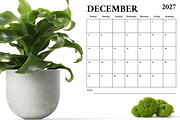 2027 Square 12x12 Calendar Template, a Stationery Template by Running With Foxes (Thumbnail 5 of 5)
