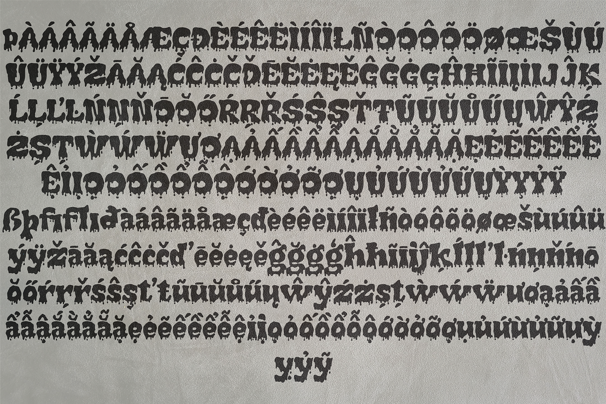 Mysteros - Halloween Font, a Serif Font by NDNL Studio (Photo 9 of 9)