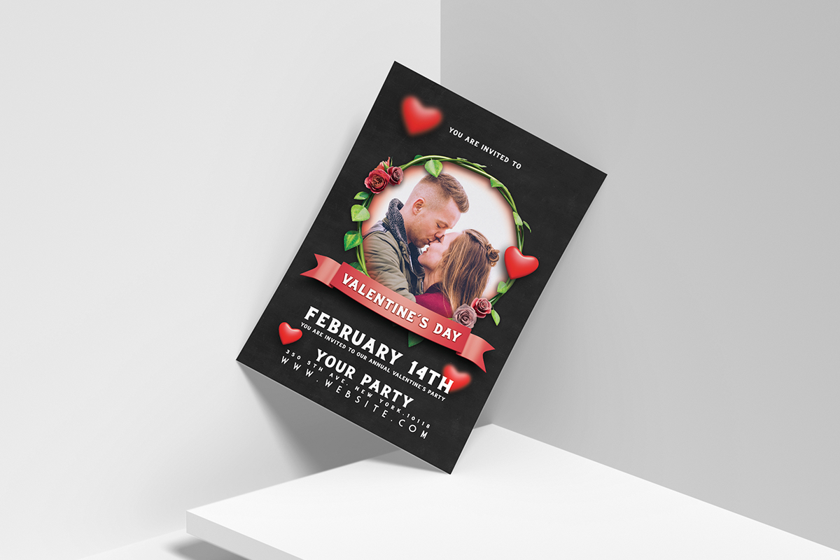 Valentine's Day Flyers, a Flyer Template by MARCOS BRITO PRO (Photo 2 of 2)