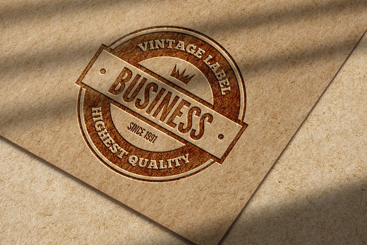 Retro Labels Set 4, a Branding & Logo Template by DCD Vector Co. (Photo 7 of 10)