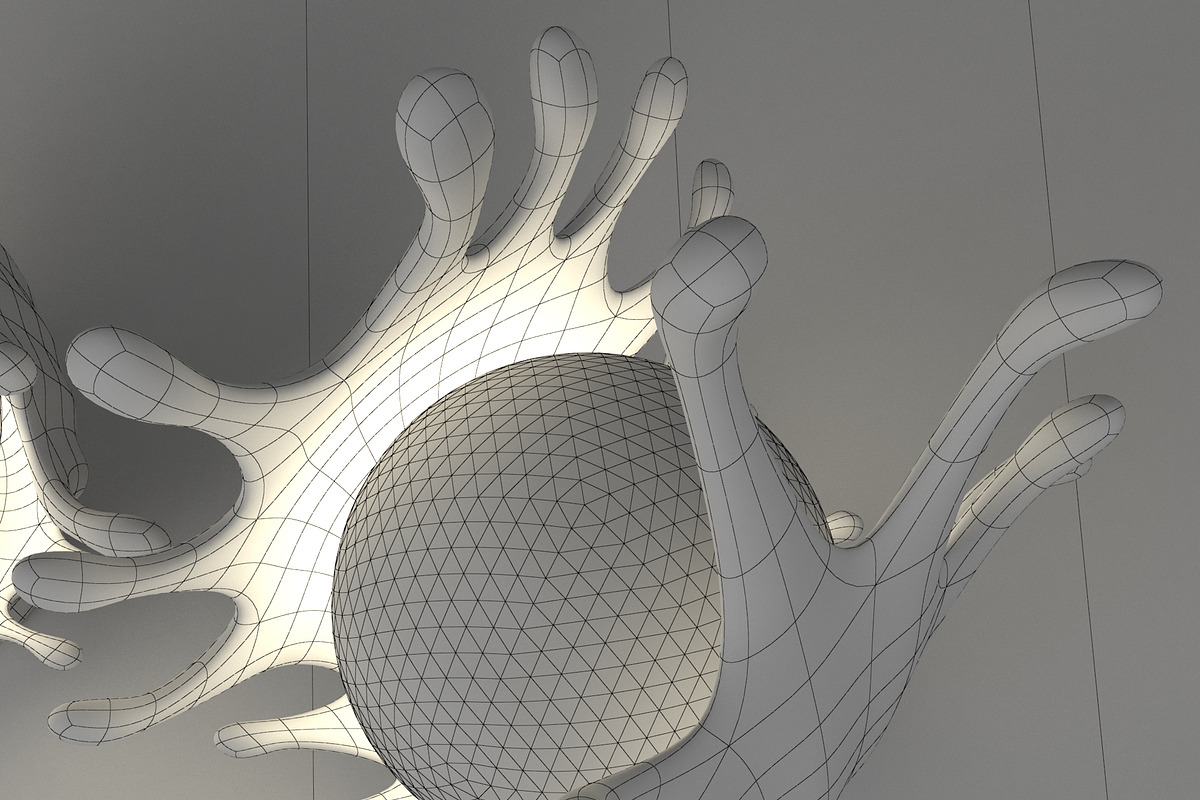 Table lamp Splash Design, an Object 3D Model by 3D Models by Obshansky (Photo 16 of 16)